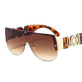 Modern Square Shield Sunglasses UV Protection Luxury Inspired