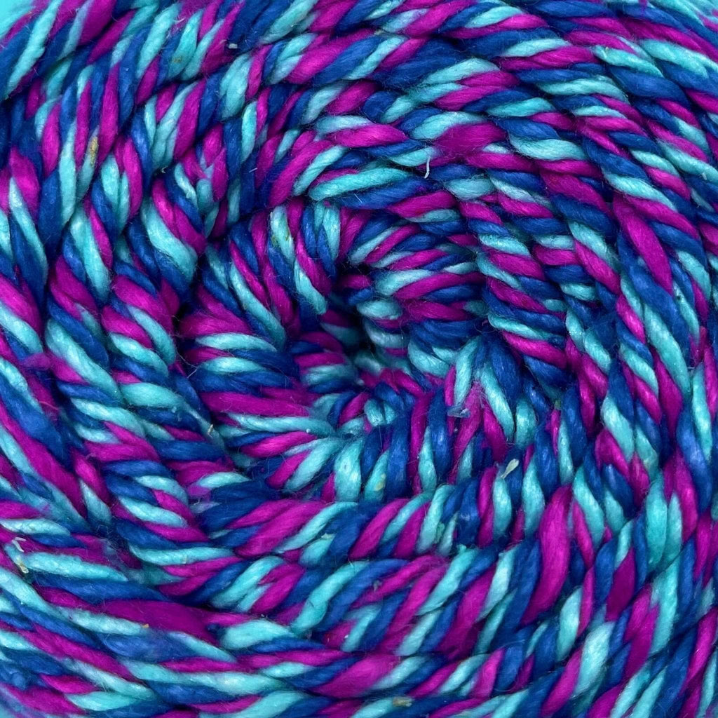 Triple Twist DK Weight Recycled Silk Yarn for Artisan Projects