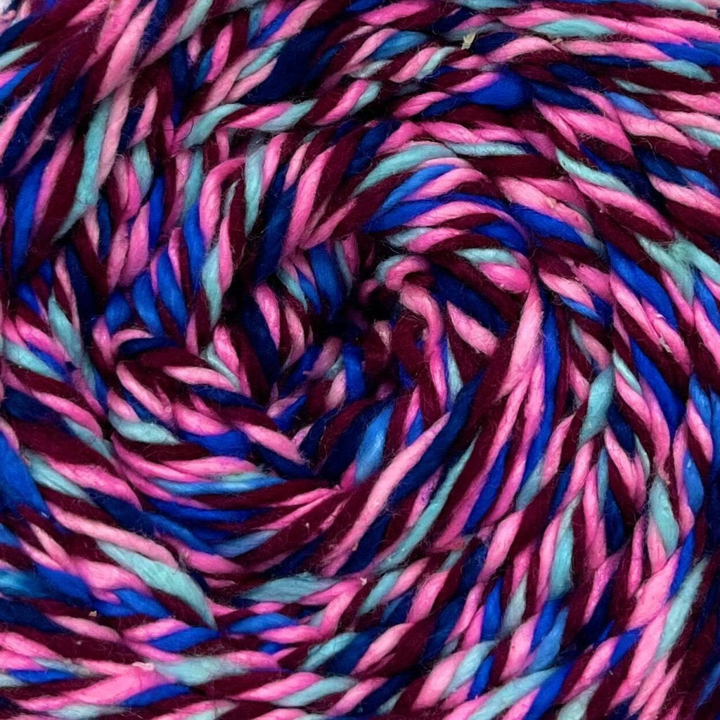 Triple Twist DK Weight Recycled Silk Yarn for Artisan Projects