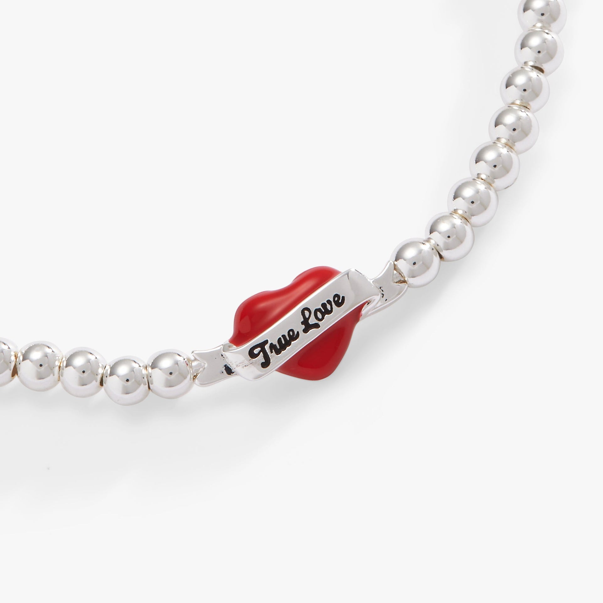 True Love Heart Stretch Bracelet for Easy Daily Wear