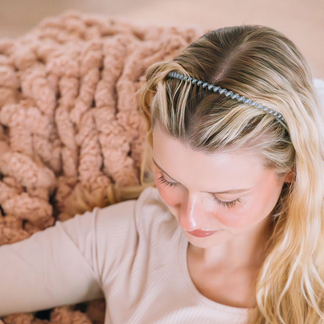 Truly Taupe Spiral Headband