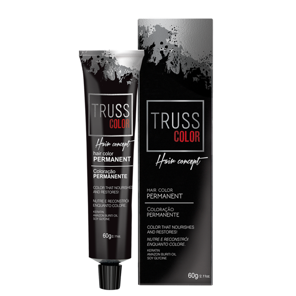 Truss Permanent 6.66 Dark Intense Red Blonde hair color packaging
