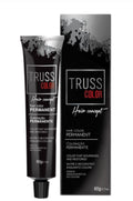 Truss Permanent Hair Color 7.0 Medium Blonde 60g tube packaging.