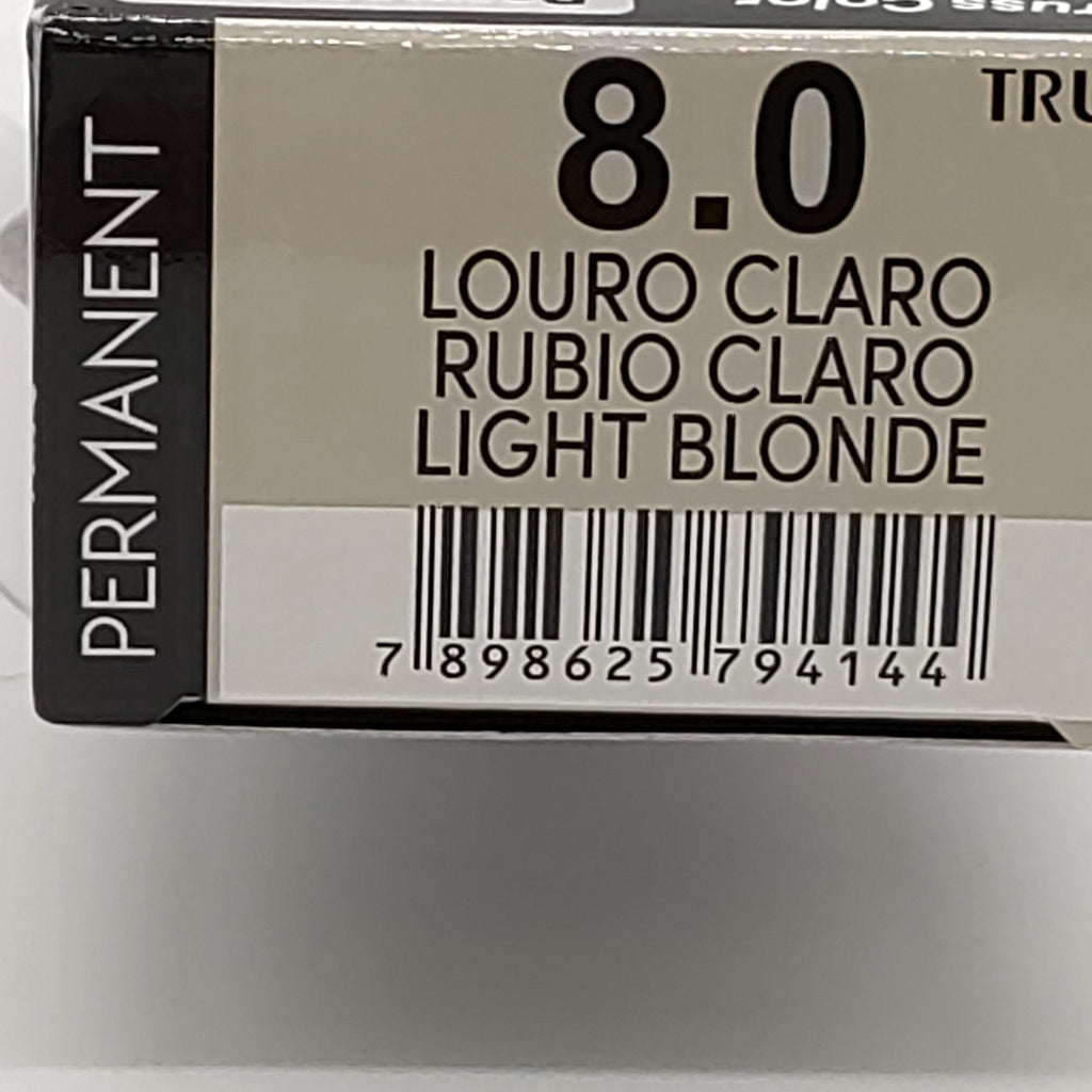 8.0 Light Blonde Permanent Hair Color Professional Formula
