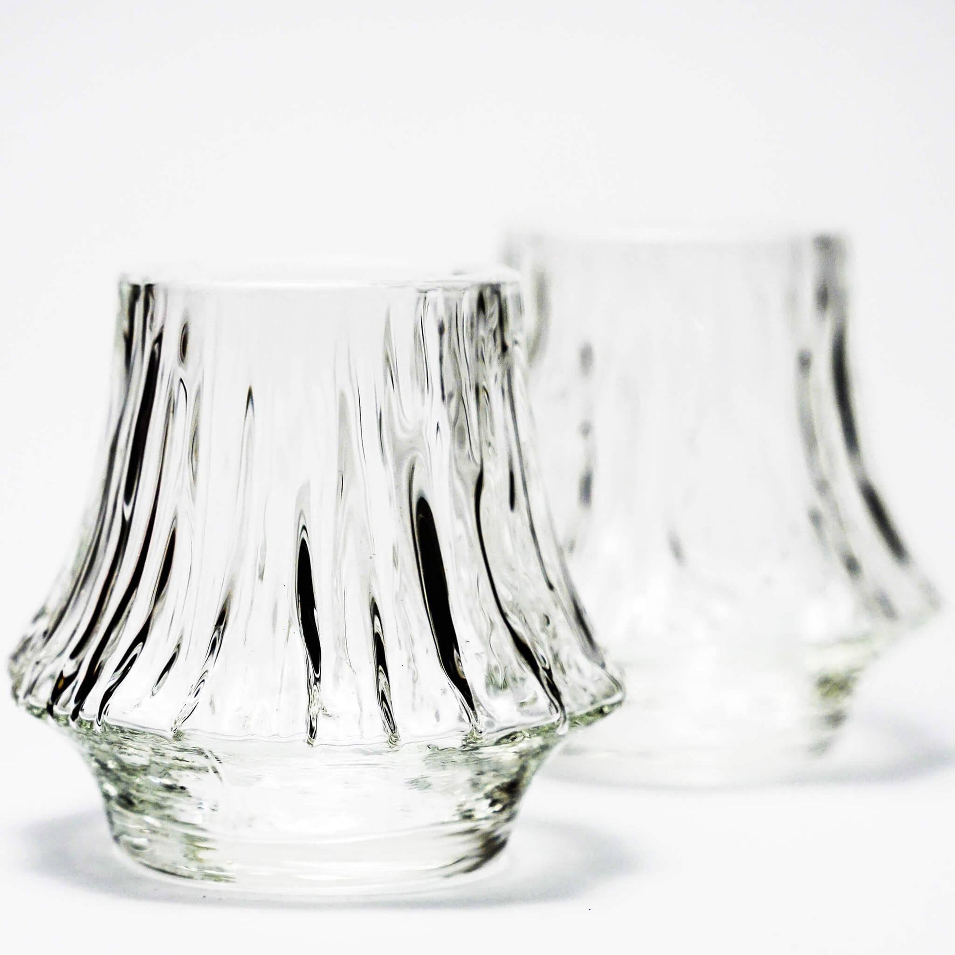 Yama Crystal Whisky Glass Textured Handcrafted Glassware - Image 11
