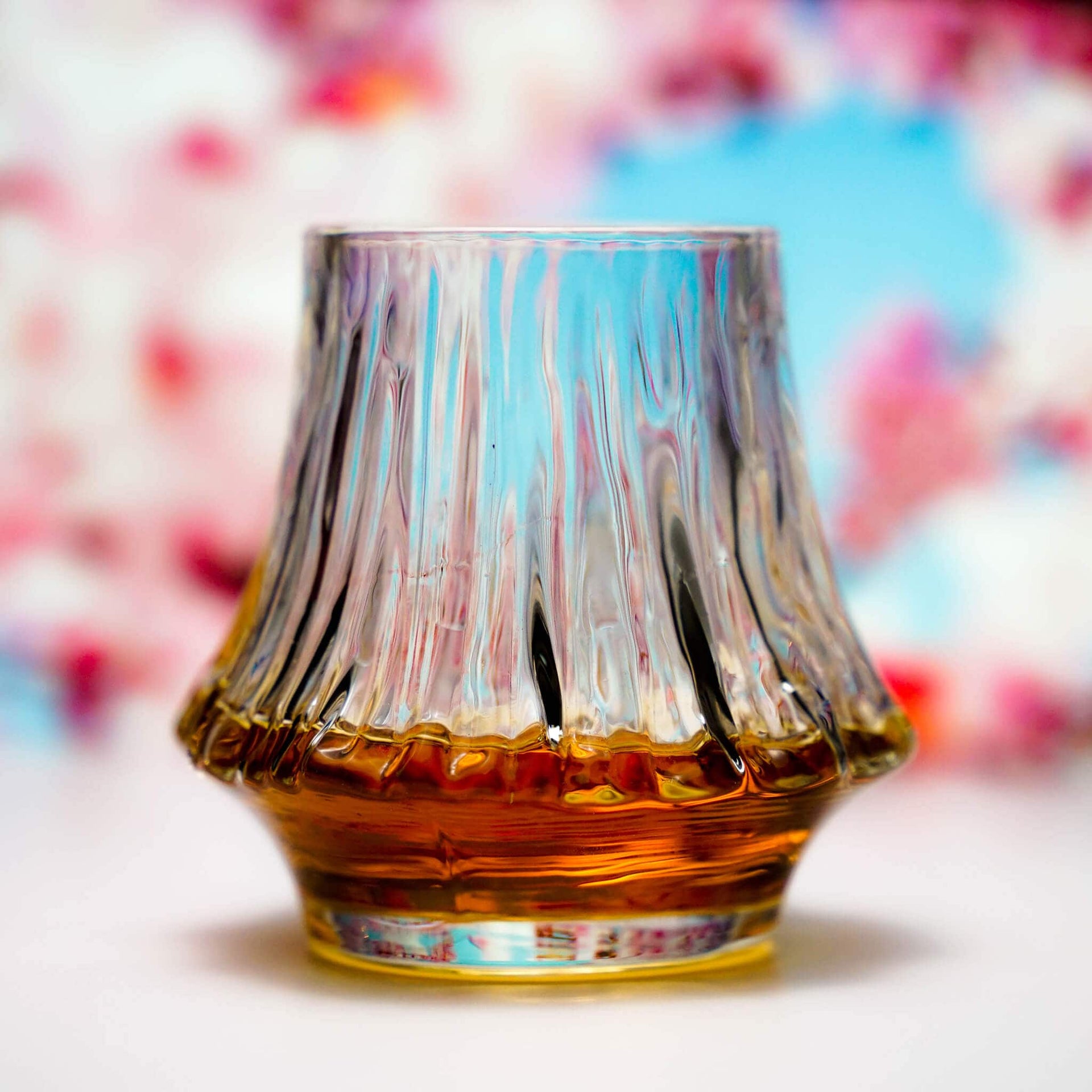 Yama Crystal Whisky Glass Textured Handcrafted Glassware - Image 16