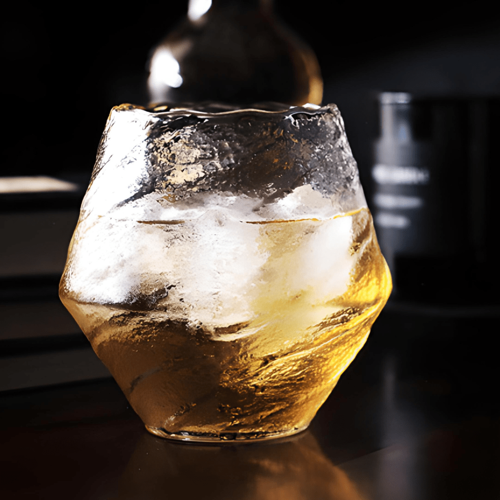 Yume Handcrafted Textured Crystal Whisky Glass Clear Drinkware - Image 6