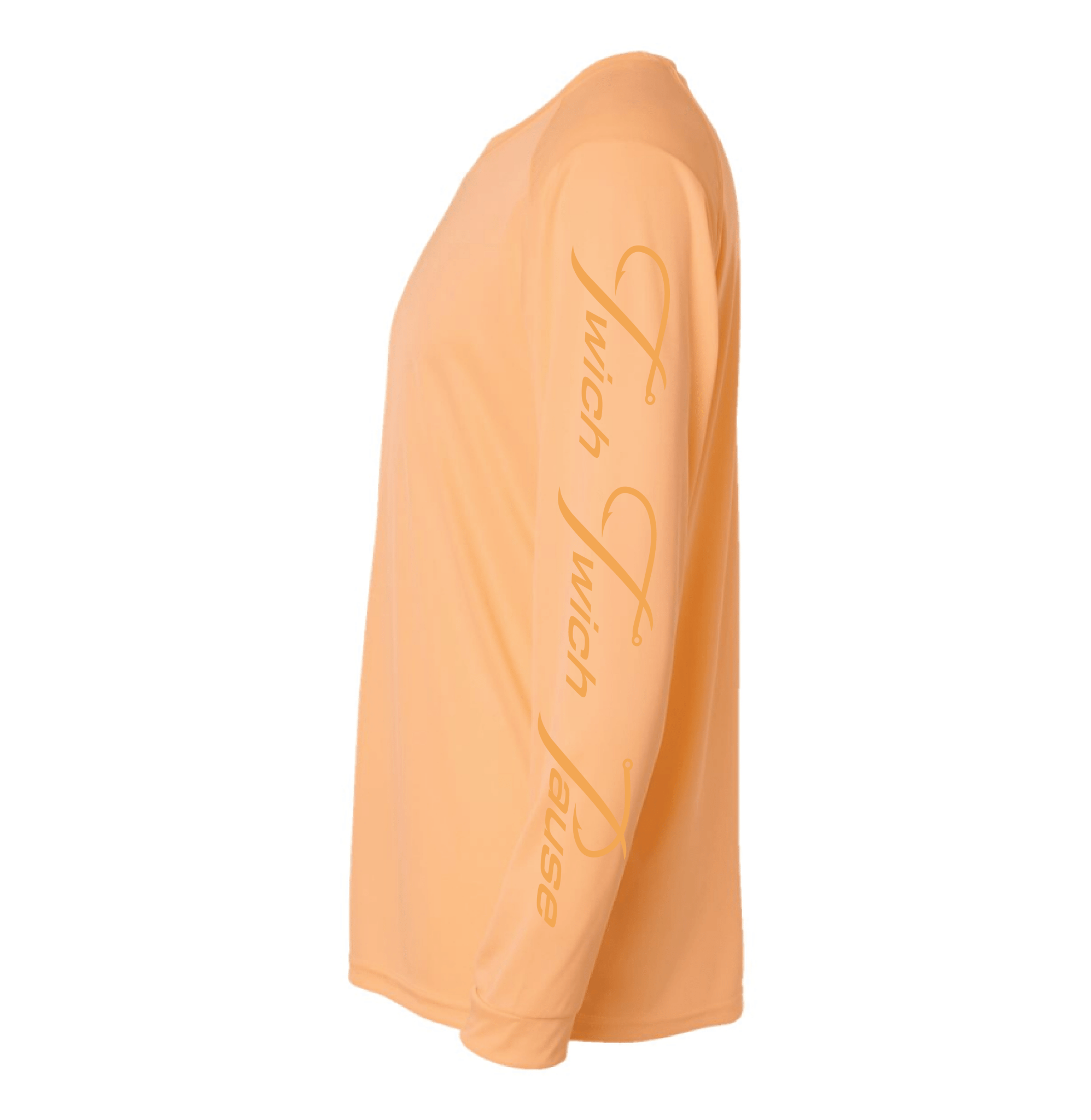 UPF 50+ Performance Fishing Shirt in Coral