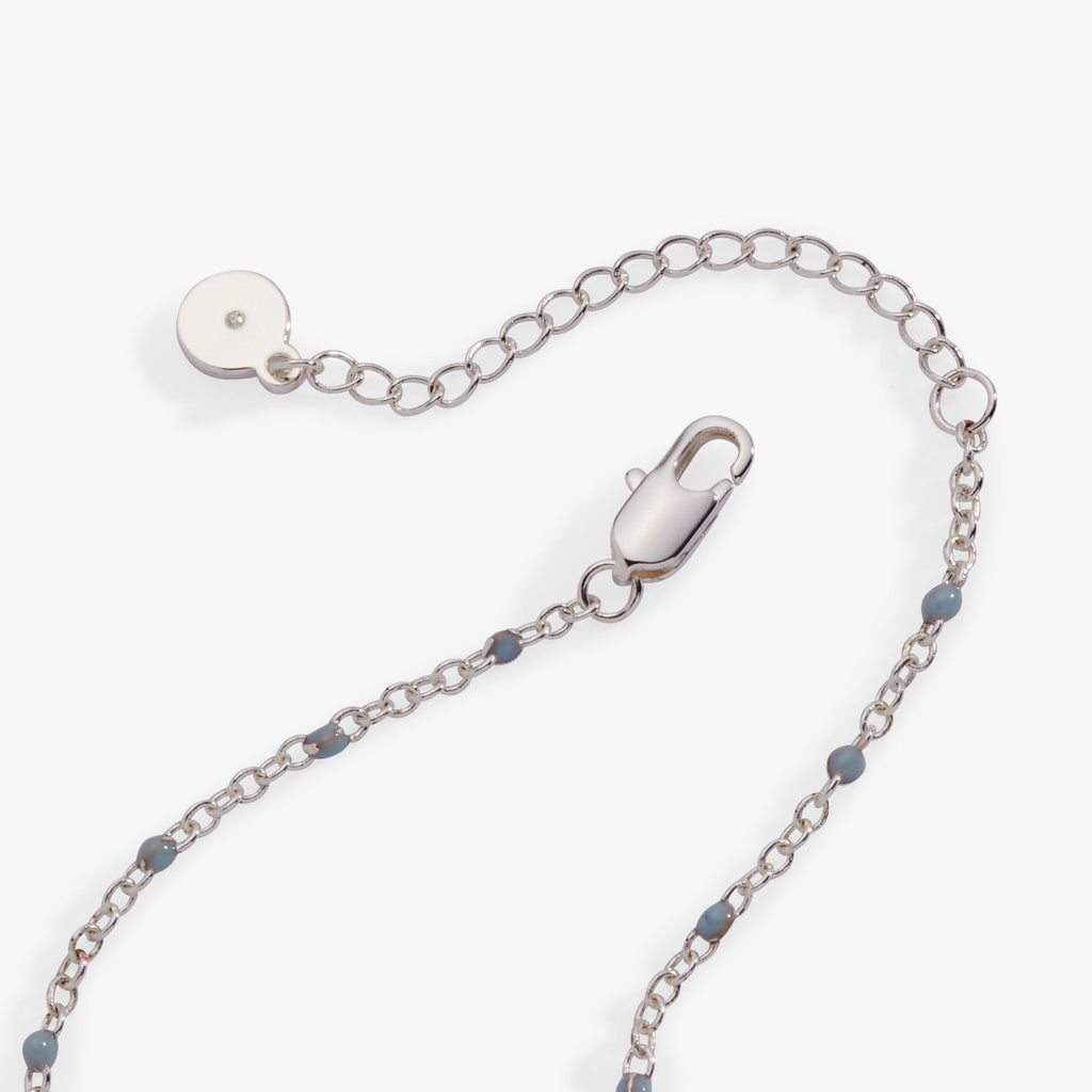 Tufted Titmouse Nature-Inspired Bracelet with Crystals and Enamel