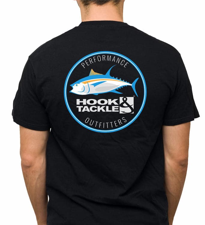 Men's Ahi Premium Fishing T-Shirt in Royal Blue