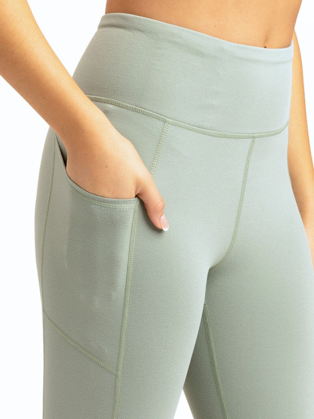 High-Rise Ankle Length Pocket Leggings for Women
