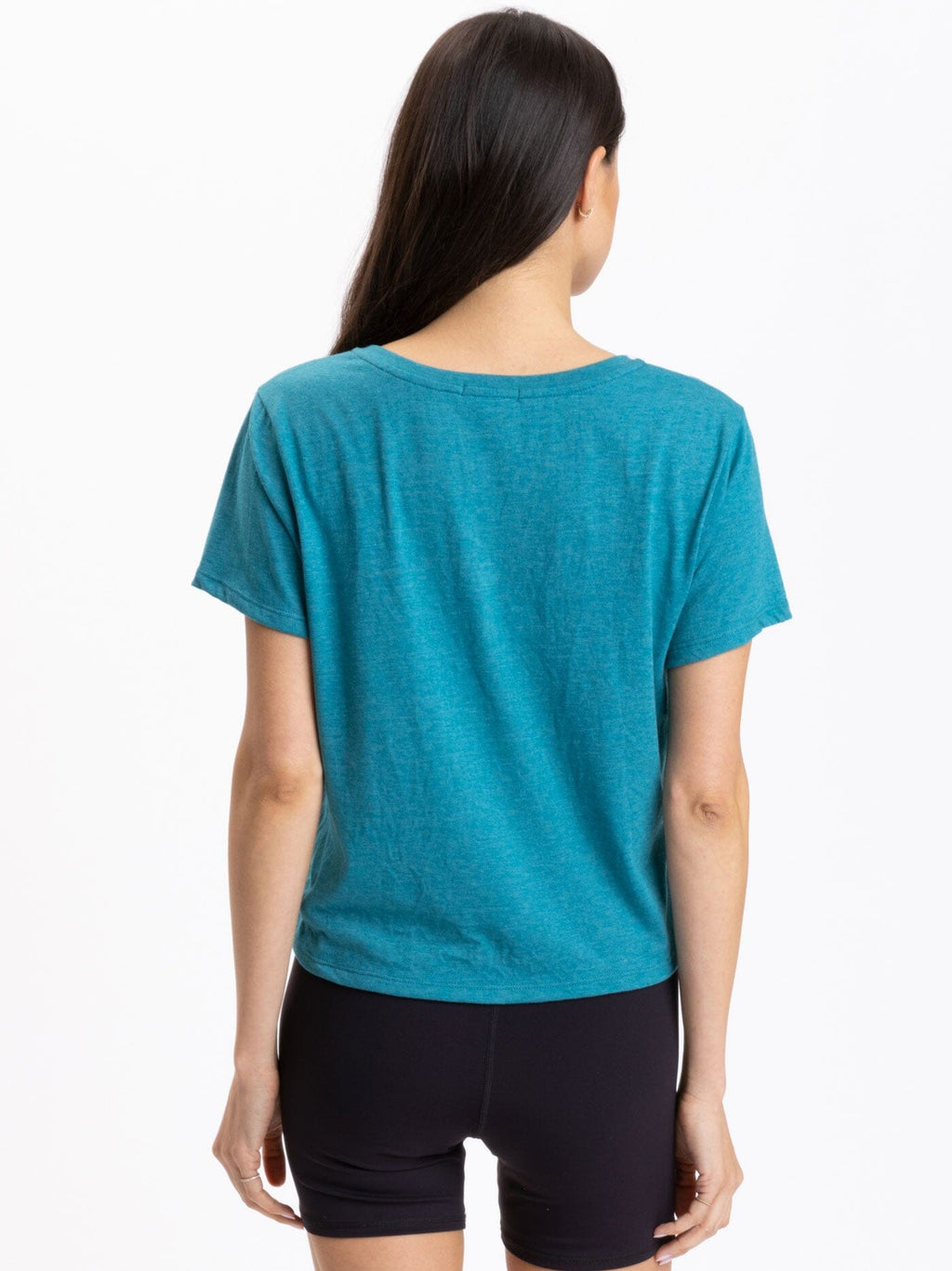 Core Triblend Jersey V-Neck Tee - Soft Everyday Casual Top