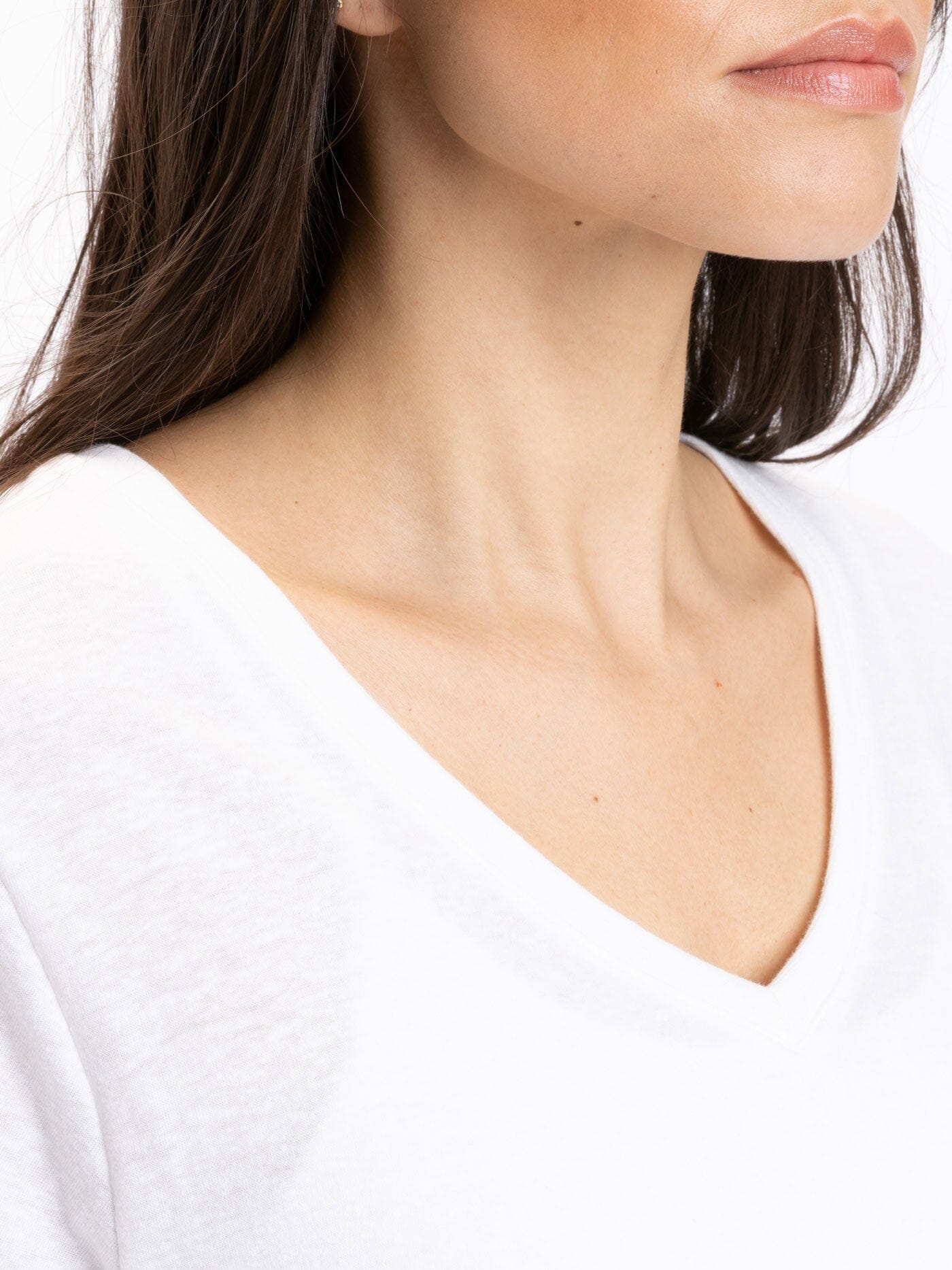 Core Triblend Jersey V-Neck Tee: Lightweight Everyday Basic