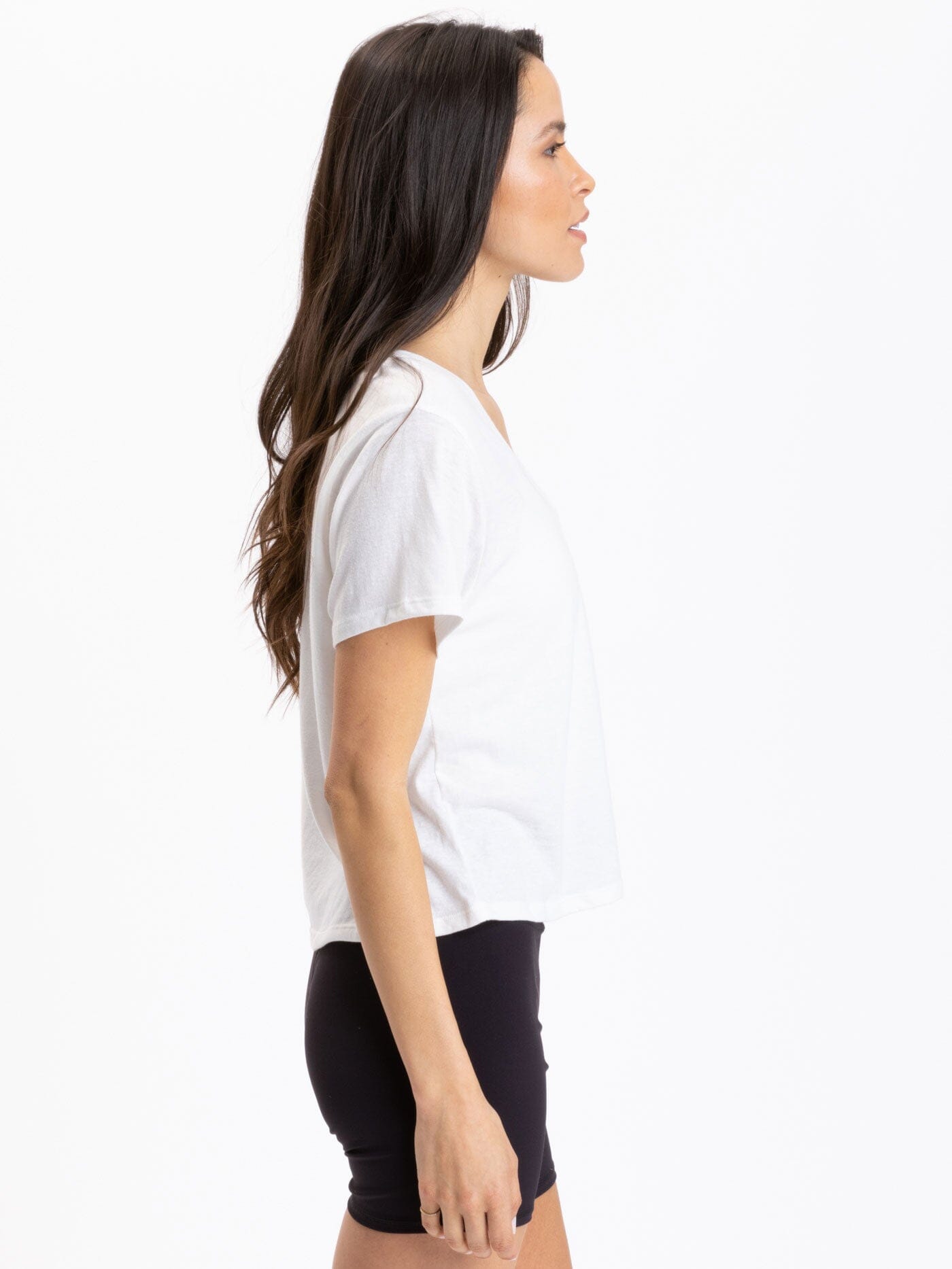 Core Triblend Jersey V-Neck Tee: Lightweight Everyday Basic