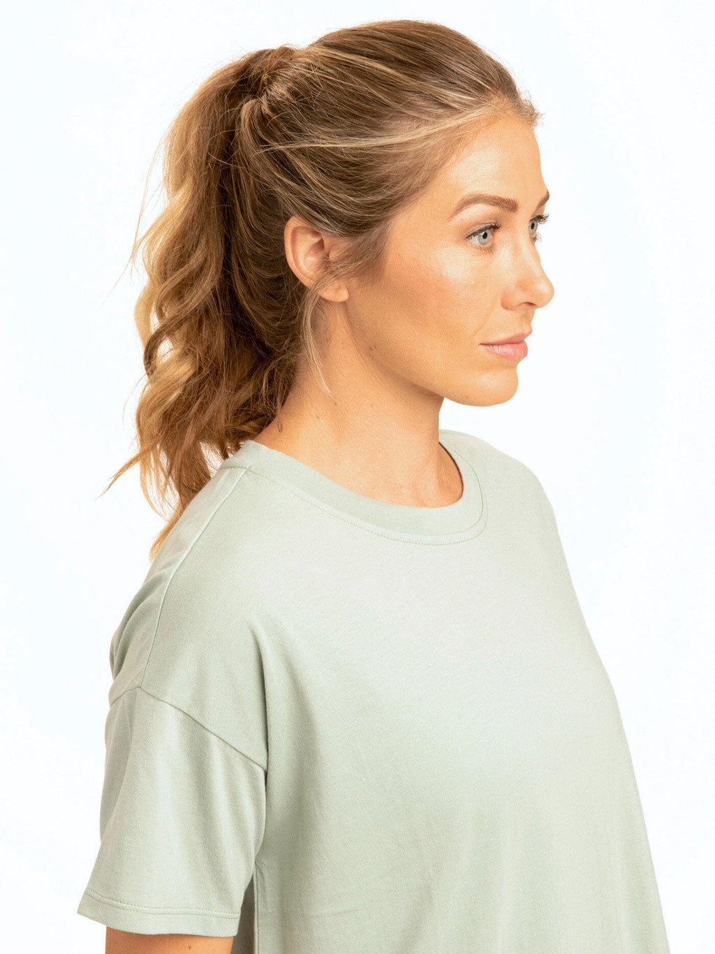 Andie Comfort Jersey Boyfriend Tee - Relaxed Fit Everyday Basic