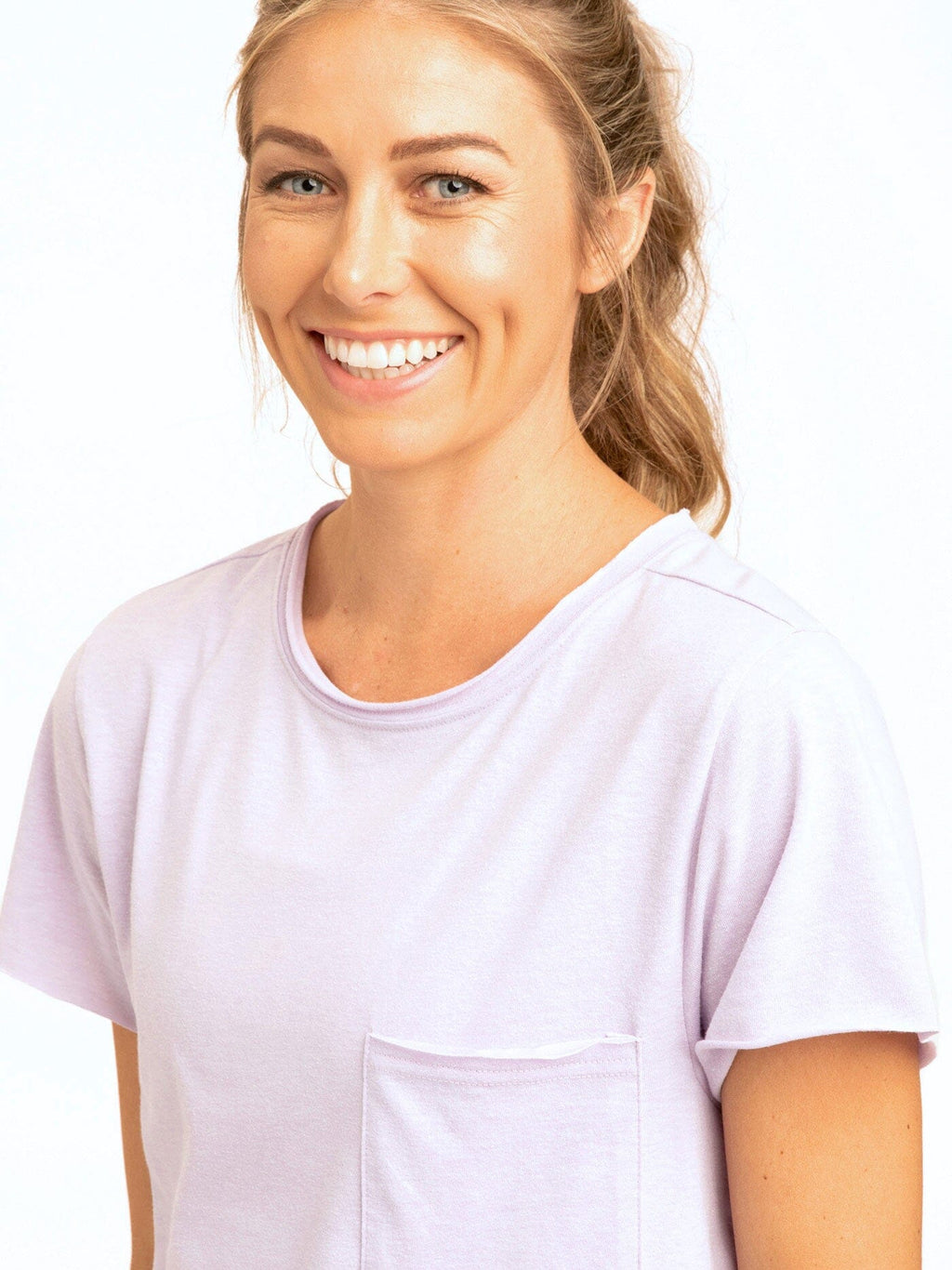 Maggie Organic Cotton Modal Triblend High-Waisted T-Shirt