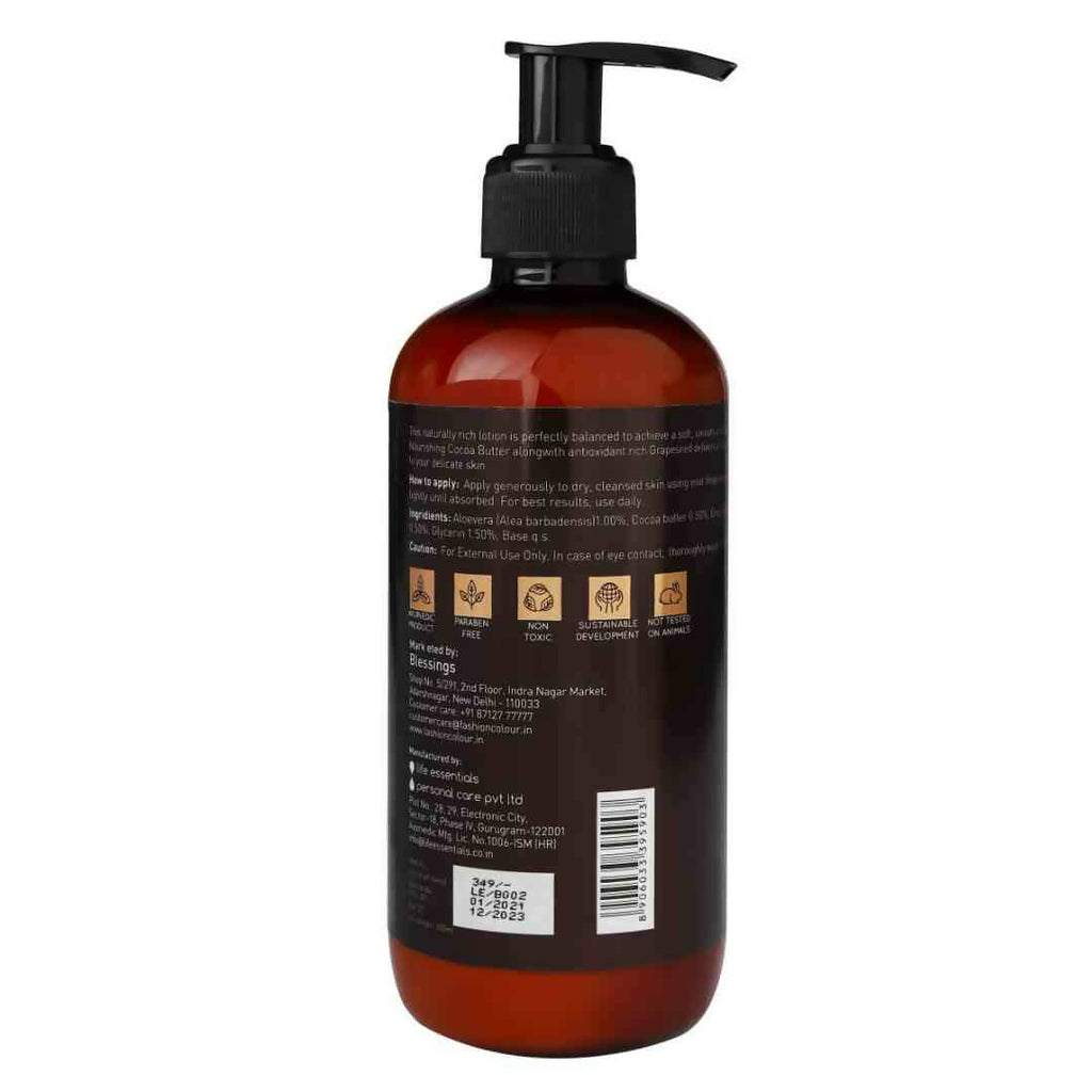 Cocoa Butter Body Lotion for Intensive Hydration & Soft Skin
