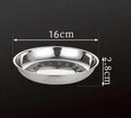 Stainless Steel Tableware Dinner Plate