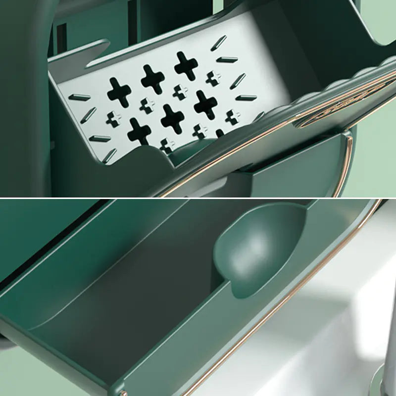 Wall-mounted Multifunctional Soap Box Bathroom Accessory