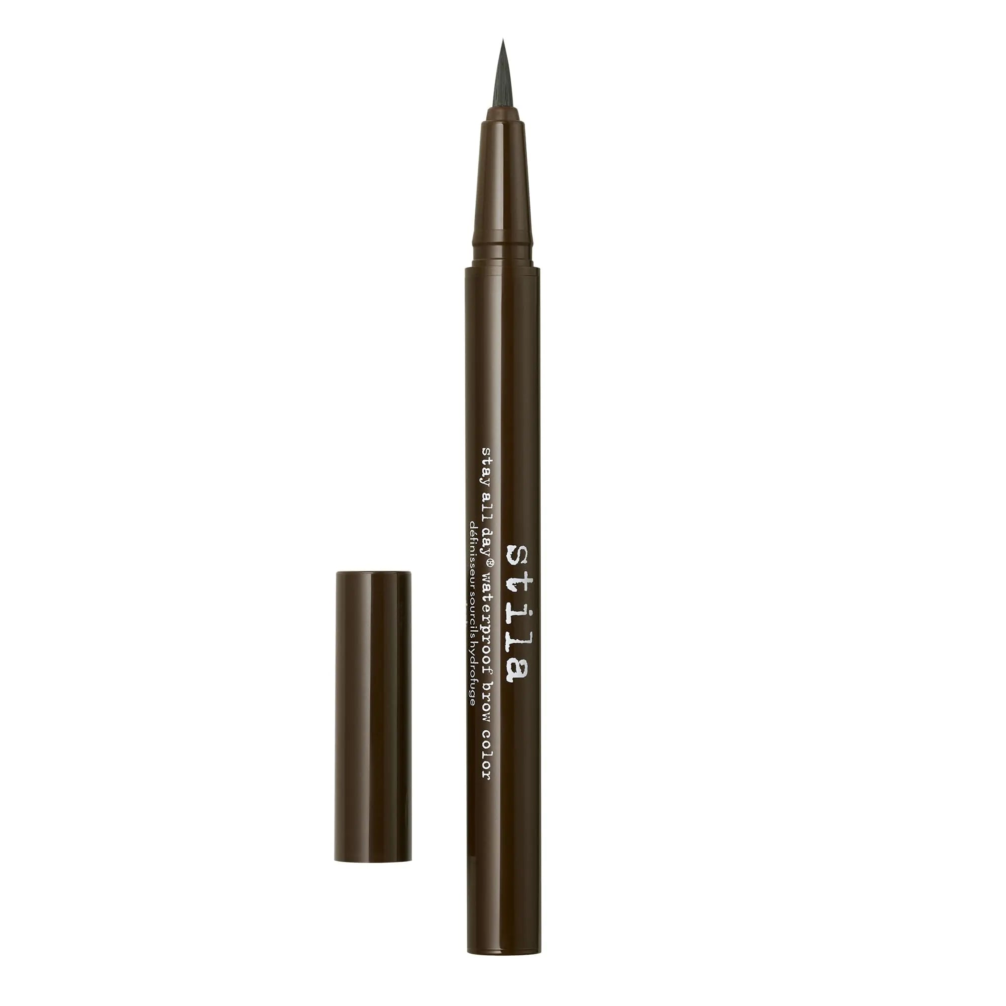 Stay All Day® Waterproof Brow Color | Shape & Define Eyebrows Long-Lasting Wear Fine Brush-Tip for Precise & Easy Application | Dark