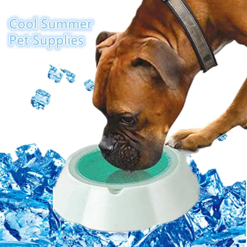 Condensed Pearl Ice Pet Bowl for Dogs and Cats