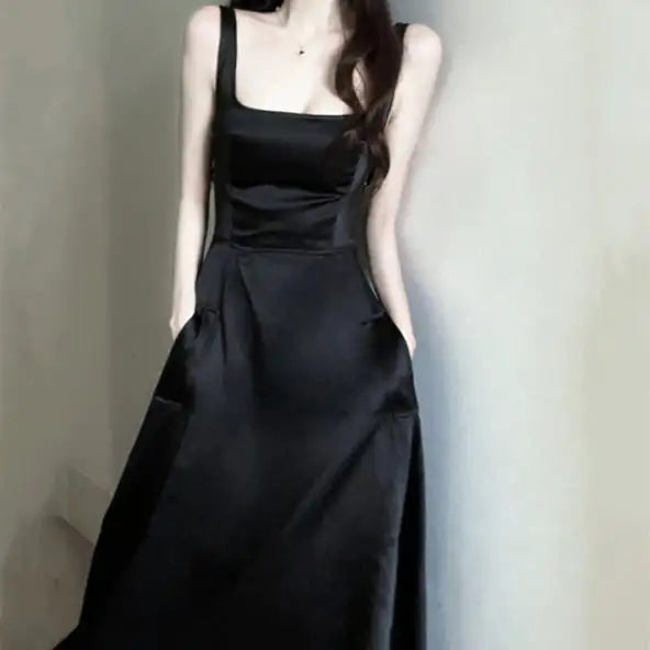 Women's Tank Top Art Sense Suspender Dress