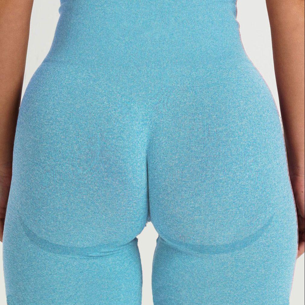 Seamless High-Waist Compression Fitness Leggings