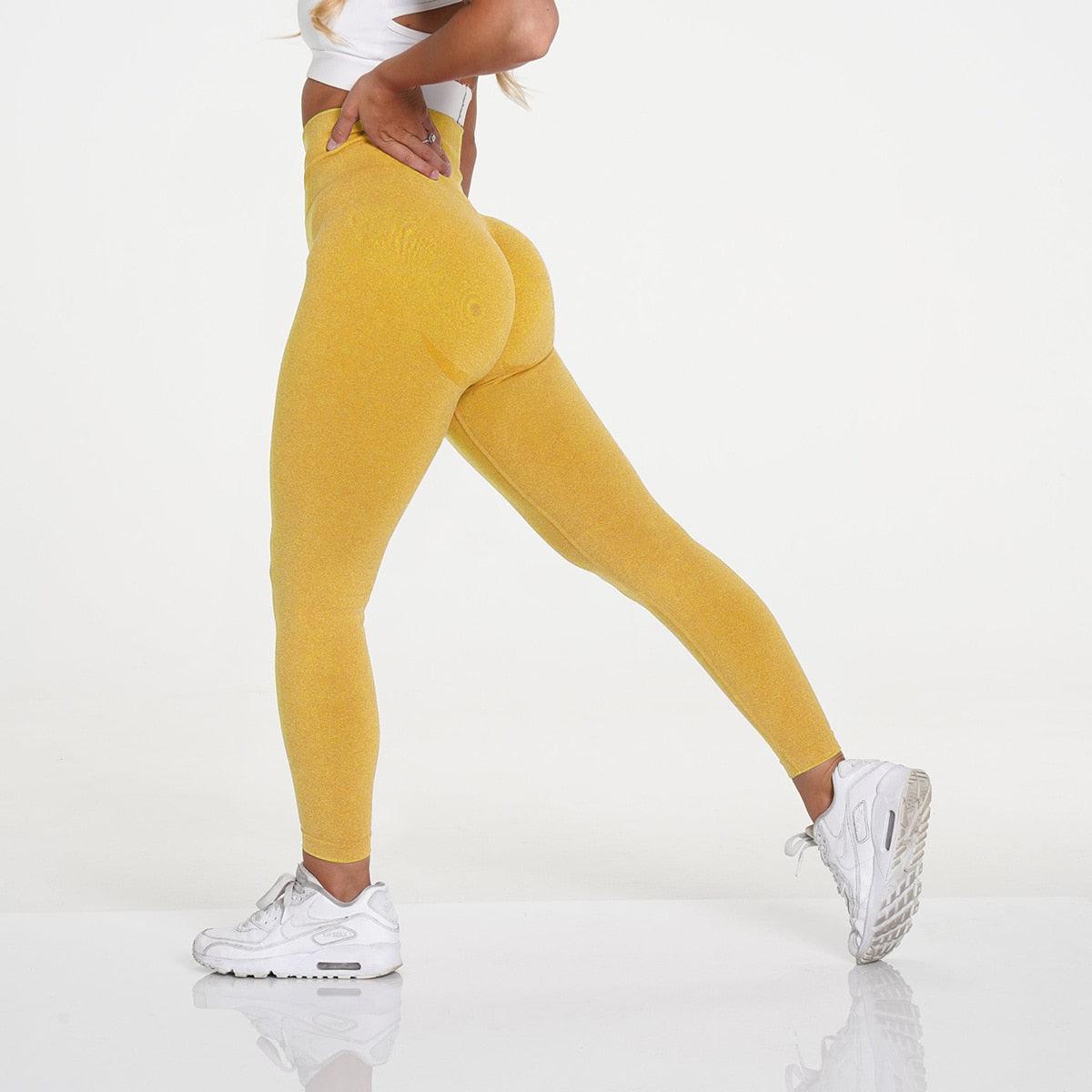 Seamless High-Waist Compression Fitness Leggings