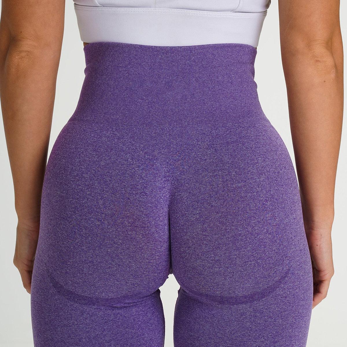 Seamless High-Waist Compression Fitness Leggings
