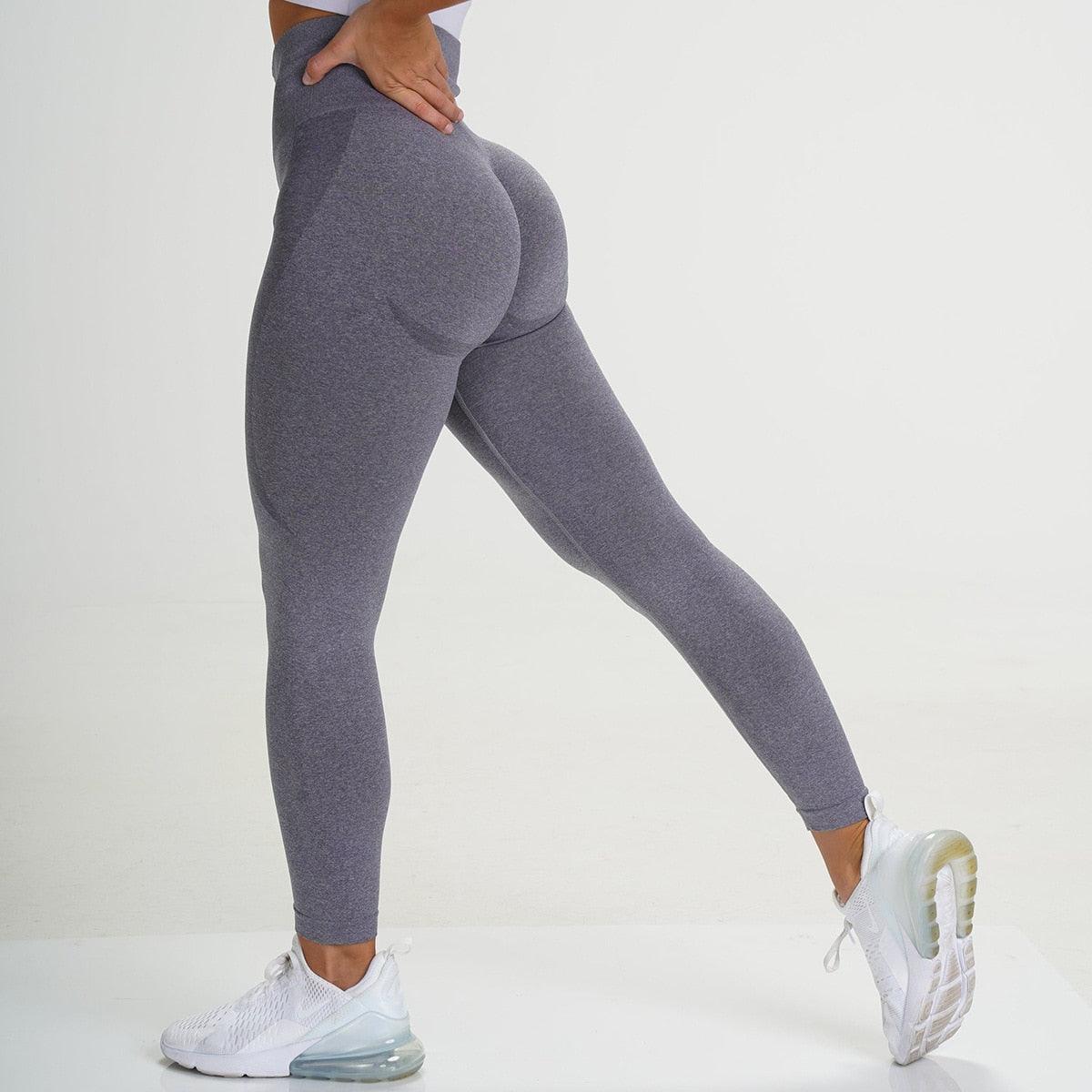 Seamless High-Waist Compression Fitness Leggings