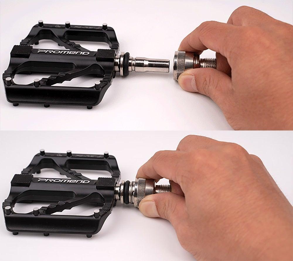 Ultralight 3 Bearing Aluminum Alloy Mountain Bike Pedals Anti-Slip