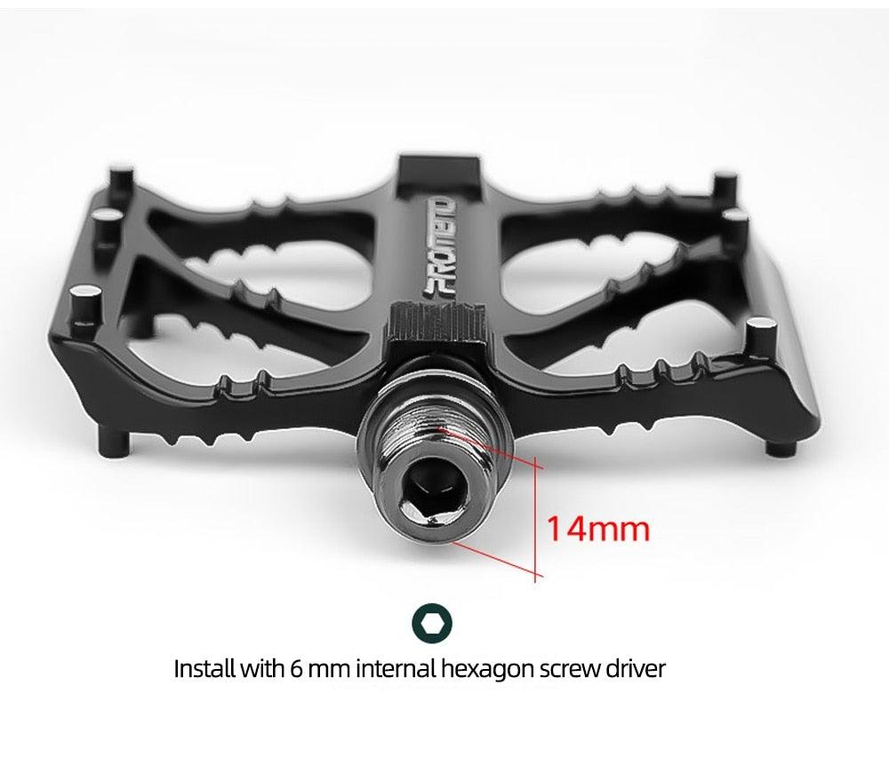 Ultralight 3 Bearing Aluminum Alloy Mountain Bike Pedals Anti-Slip