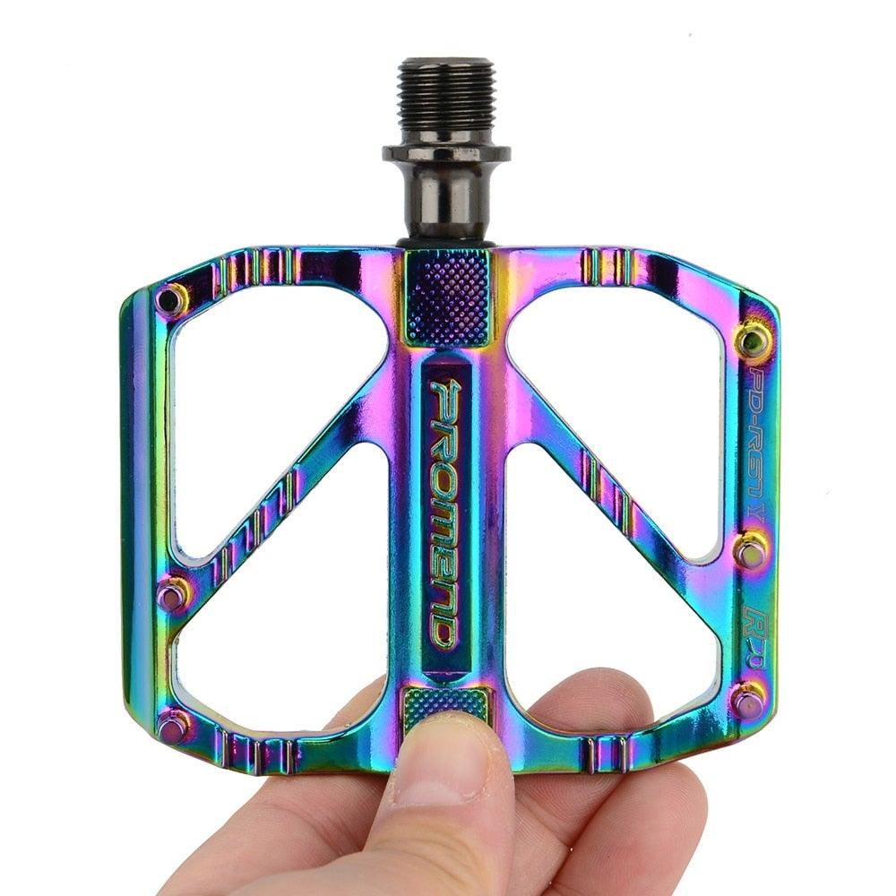 Ultralight 3-Bearing Aluminum Bike Pedals - Anti-Slip Performance