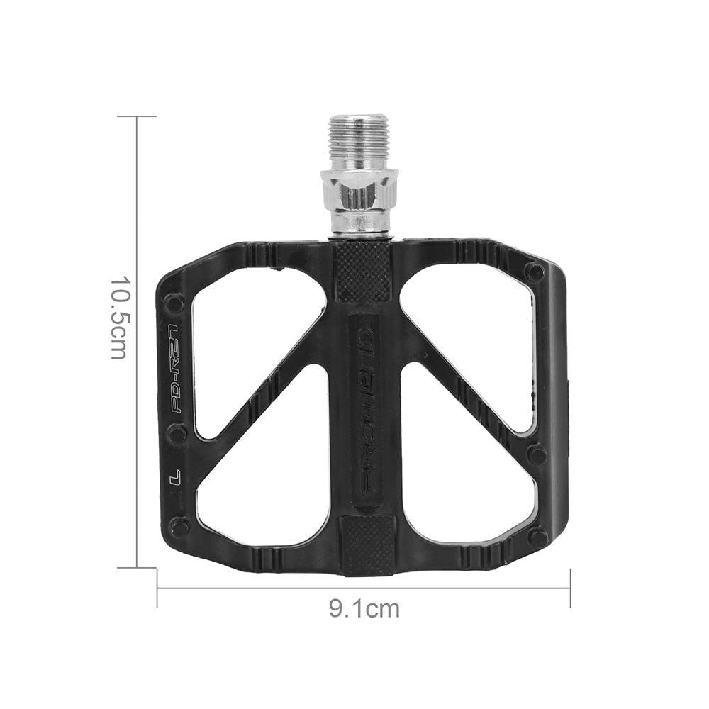 Ultralight 3-Bearing Aluminum Bike Pedals - Anti-Slip Performance