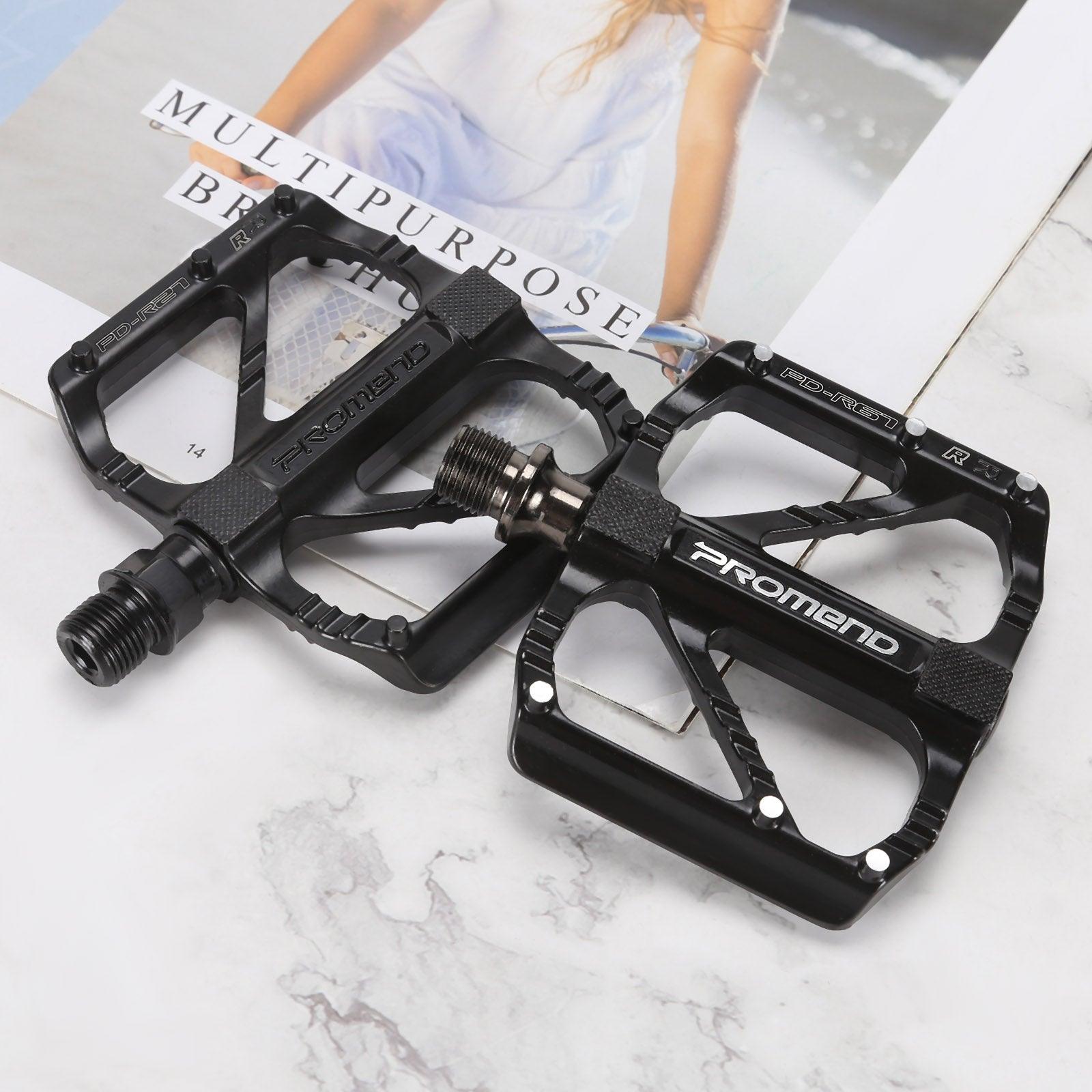 Ultralight 3-Bearing Aluminum Bike Pedals - Anti-Slip Performance
