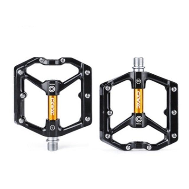 Triple Sealed Bearing Wide Platform Road Bike Pedals