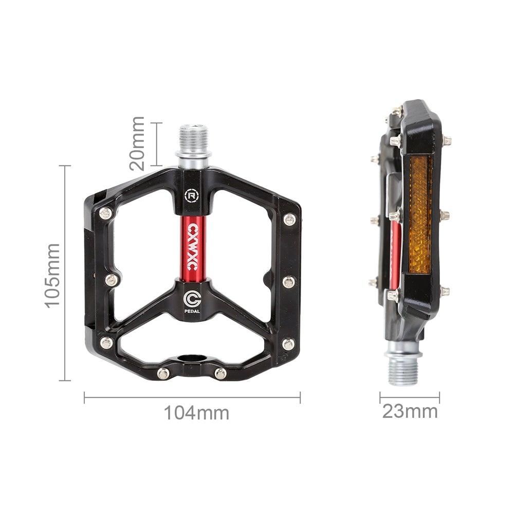 Triple Sealed Bearing Wide Platform Road Bike Pedals