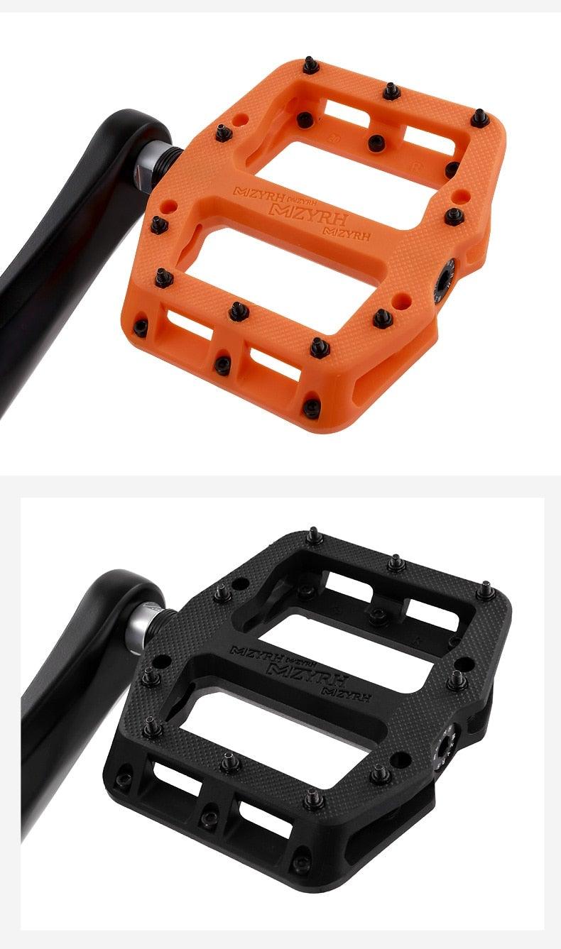 Ultralight Nylon Platform Bike Pedals with Sealed Bearings