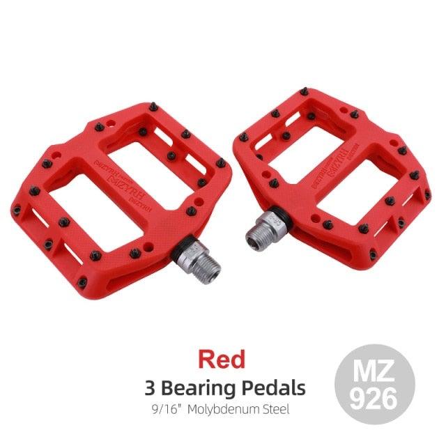 Ultralight Nylon Platform Bike Pedals with Sealed Bearings