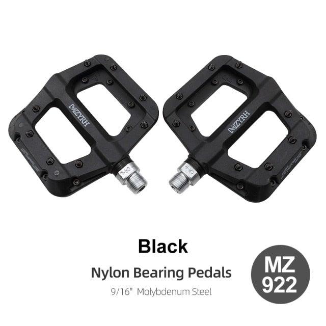 Ultralight Nylon Platform Bike Pedals with Sealed Bearings