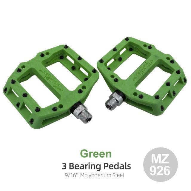 Ultralight Nylon Platform Bike Pedals with Sealed Bearings