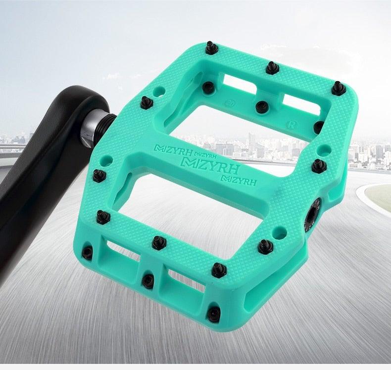 Ultralight Nylon Platform Bike Pedals with Sealed Bearings