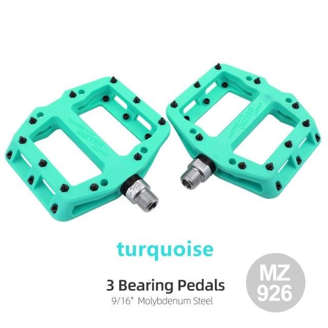Ultralight Nylon Platform Bike Pedals with Sealed Bearings