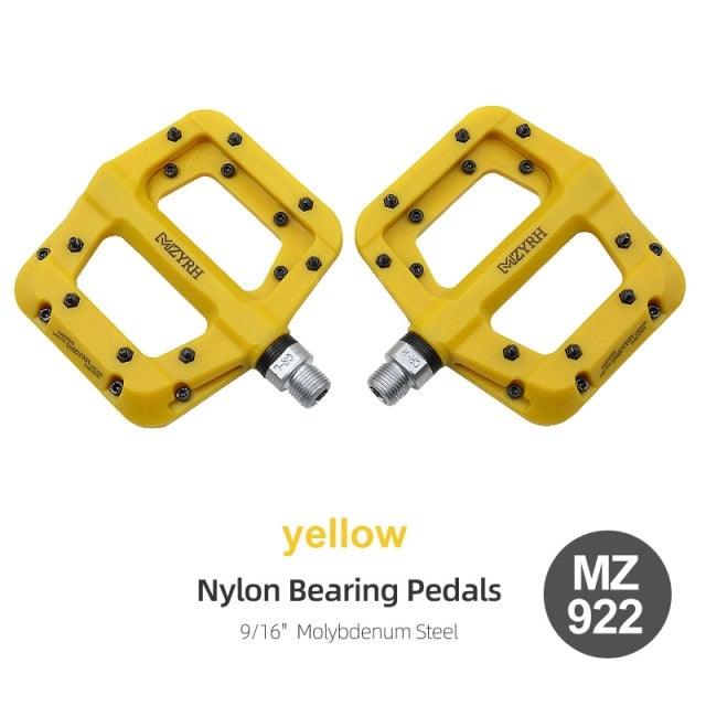 Ultralight Nylon Platform Bike Pedals with Sealed Bearings
