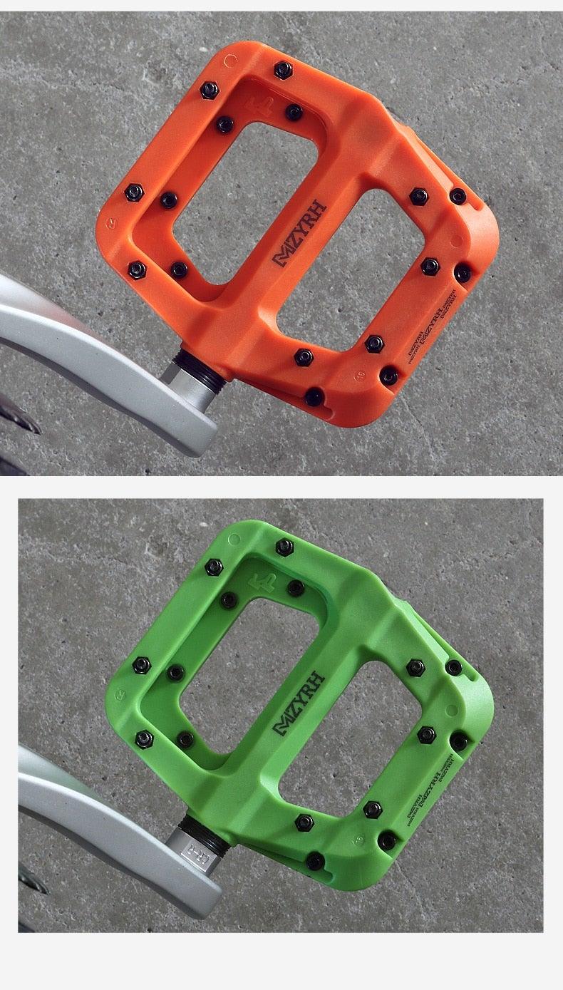 Ultralight Nylon Platform Bike Pedals with Sealed Bearings
