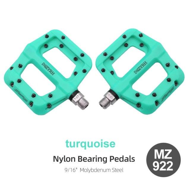 Ultralight Nylon Platform Bike Pedals with Sealed Bearings