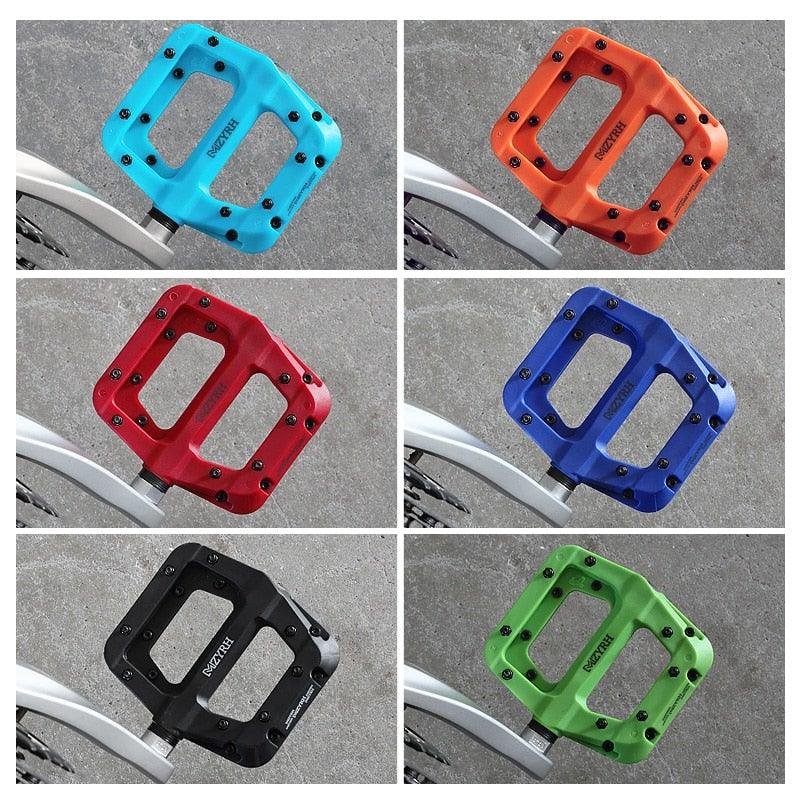 Ultralight Nylon Platform Bike Pedals with Sealed Bearings