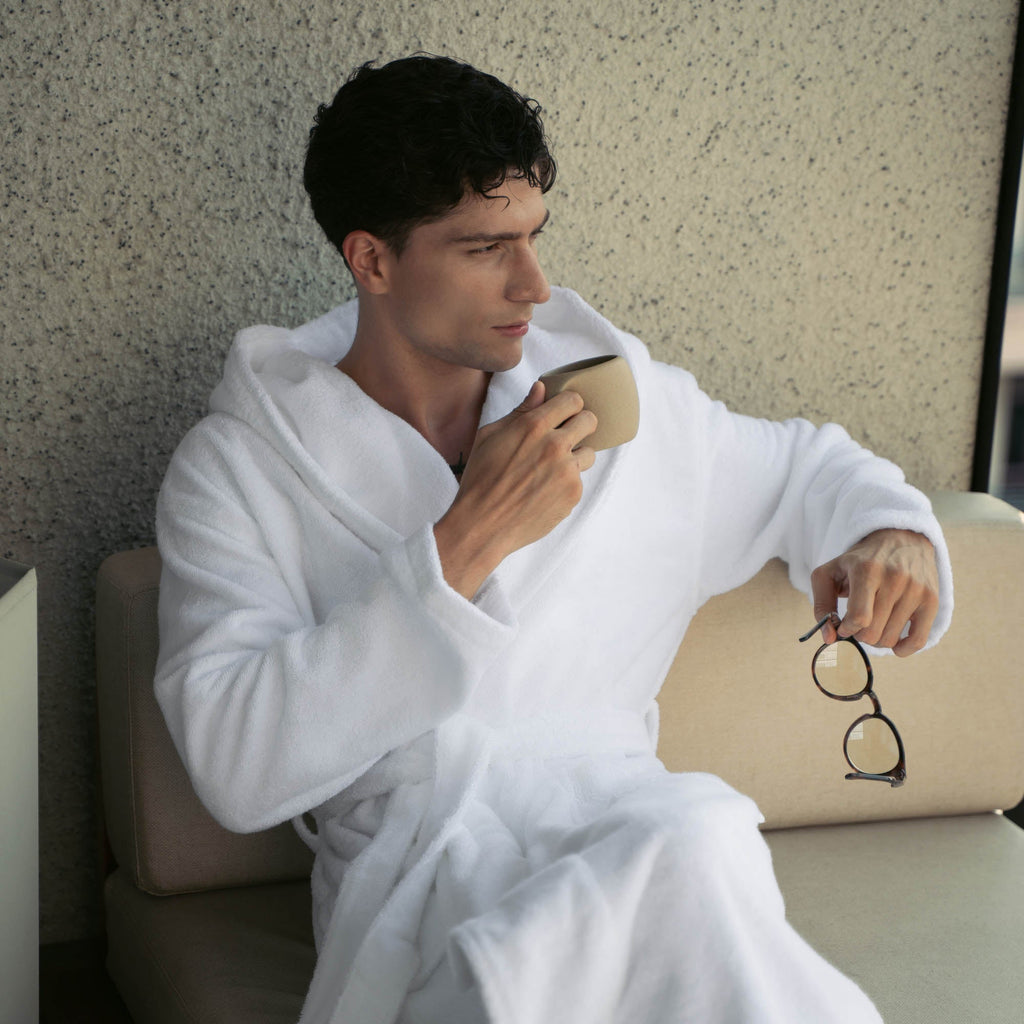 Ultraplush Australian Cotton Bathrobe with Hood and Pockets - Image 17
