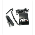 Professional black ultrasonic hair extension connector with modern industrial interface
