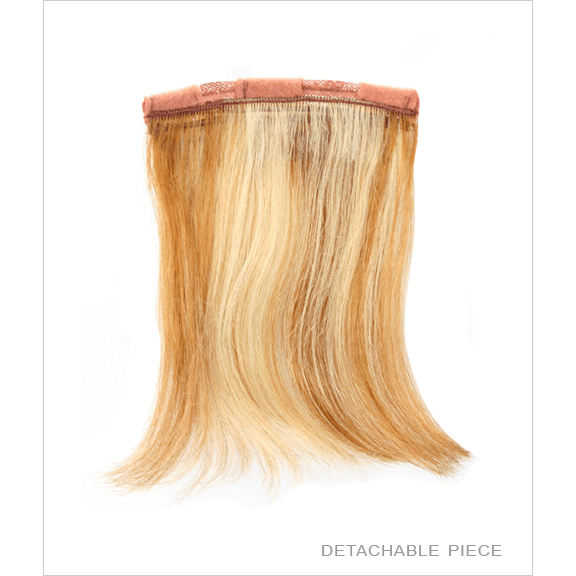 100% Human Hair Detachable Wig Style HDI in Blonde Light-Brown